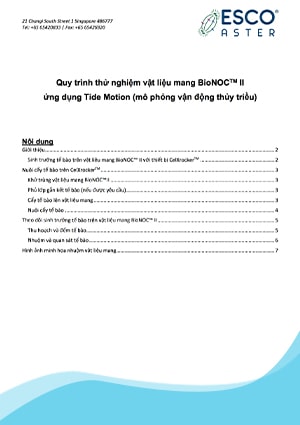 Testing BioNOC&trade; II Carriers - VN