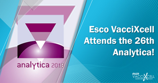 Esco VacciXcell Attends the 26th Analytica!